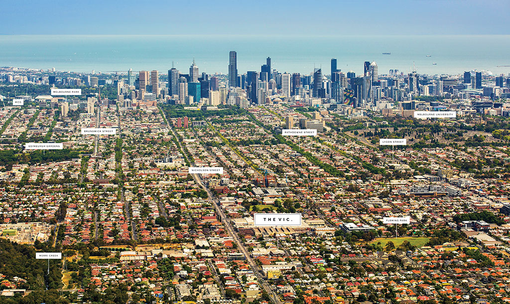 The Vic - Aerial Photo